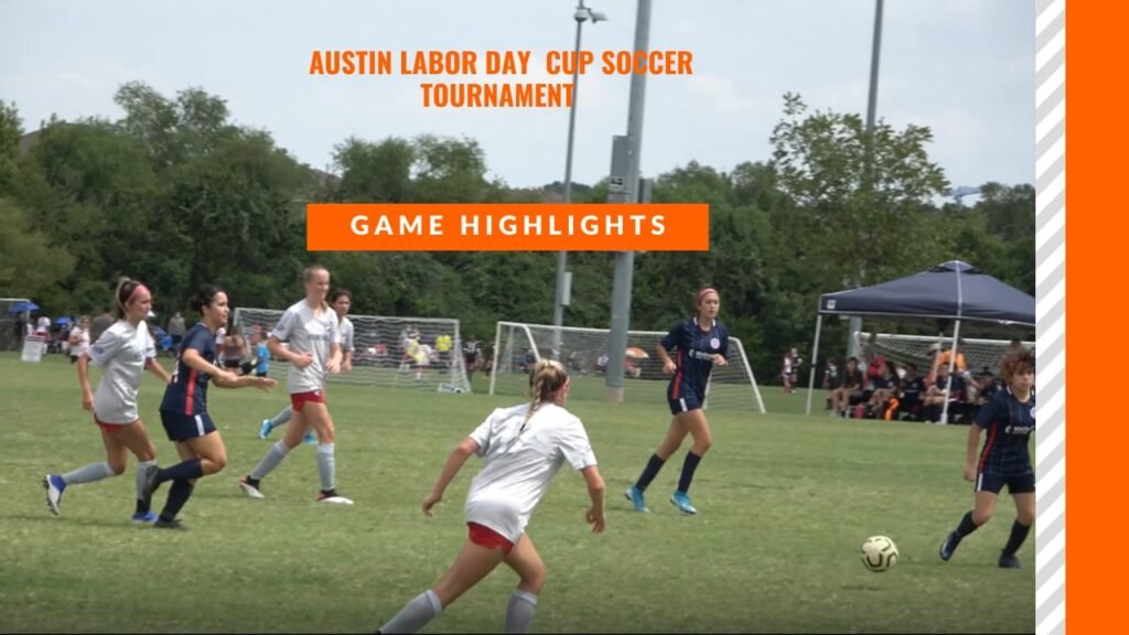 Gameday highlights of youth soccer games played during the Austin Labor Day Cup 2020