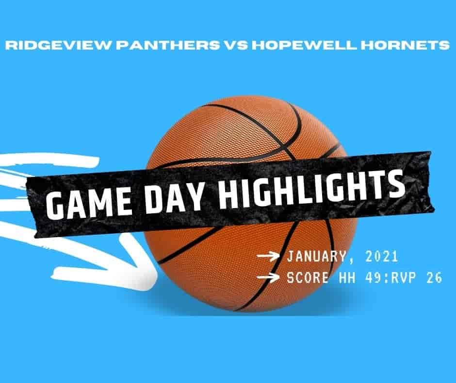 gameday highlights ridgeview panthers vs hopewell hornets