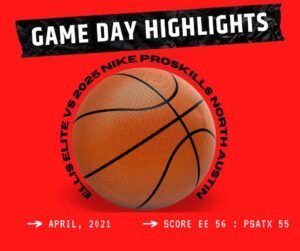 Gameday AAU select basketball highlights Ellis Elite vs Nike Proskills North Austin