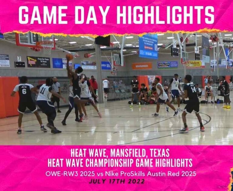 Heat Wave Basketball Highlights OWERW3 2025 vs Nike ProSkills Austin