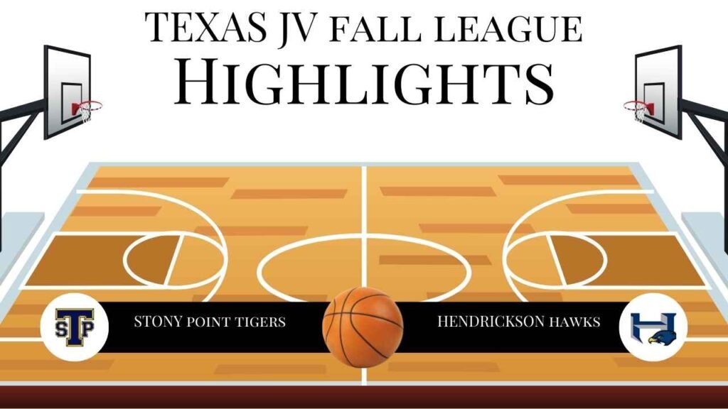 Texas high school basketball highlights between stony point tigers vs hendrickson hawks