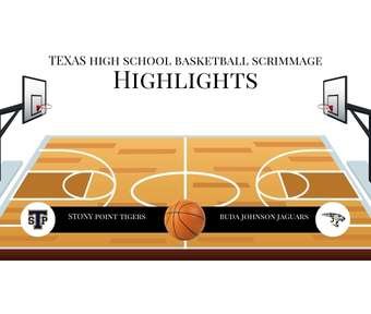 Gameday high school basketball highlights between stony point tigers vs buda b johnson jaguars