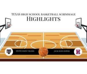Gameday high school basketball highlights between stony point tigers vs jack c hays hawks