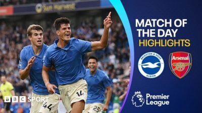 Brighton cruise past Arsenal to end champions’ perfect start