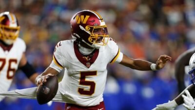 Commanders GM: Elbow surgery, IR ‘not on table’ right now for QB Daniels