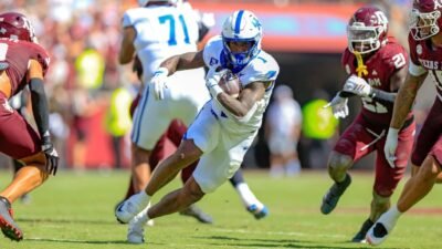No. 9 Texas A&M falters as Kentucky’s Stein wins first road game
