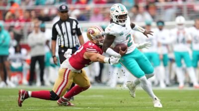 Sources: 49ers’ Bosa to miss time with calf injury