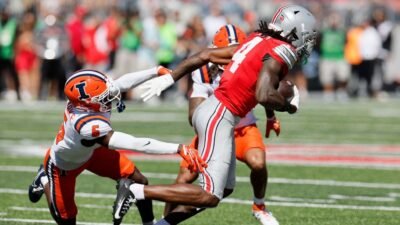 Buzz: Four TDs move Jeremiah Smith to Heisman favorite, leapfrogging QBs