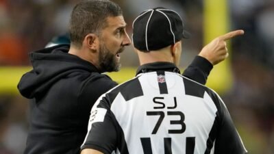 Sirianni rues reaction to flagged hit on Hurts in Eagles’ MNF loss