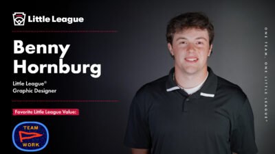 Benny Hornburg Named Full-Time Little League® Graphic Designer