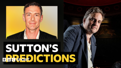 Sutton’s predictions v Starsailor frontman James Walsh