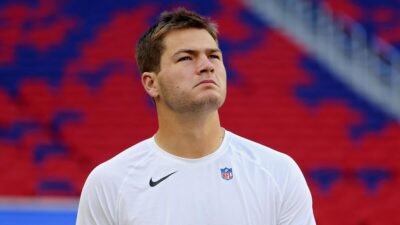 Patriots QB Drake Maye sounds slightly skeptical of the moon landing: ‘I’m not 100% sure’