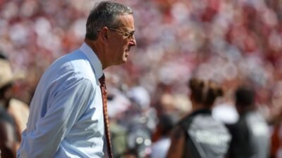 Texas AD says Longhorns’ vulgar celebrations ’embarrassing’