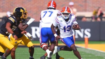 Gators RB Baugh texts apology to Sumrall after loss: ‘Won’t let that happen again’
