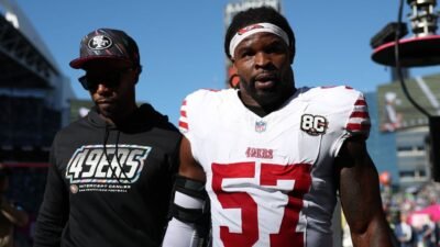 49ers’ Greenlaw suspended for head-butting helmetless Seahawks LB