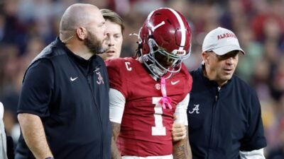 Alabama WR Coleman-Williams unlikely to play vs. Vols, says DeBoer