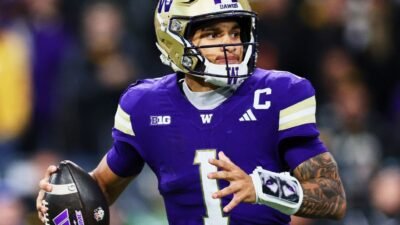 Washington QB Williams unlikely to return for Huskies’ date vs. Purdue
