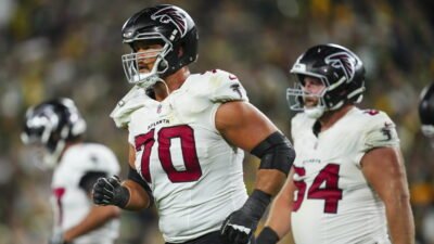 LT Jake Matthews ruled out as Falcons take 31-7 lead