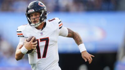 Tyson Bagent is expected to start for the Bears on Sunday vs. Jets