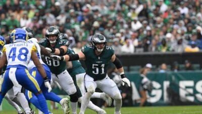 Eagles OL Cam Jurgens enters concussion protocol