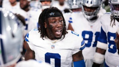 Cowboys downgrade LB Demarvion Overshown to out; Joey Porter Jr. makes trip to Green Bay