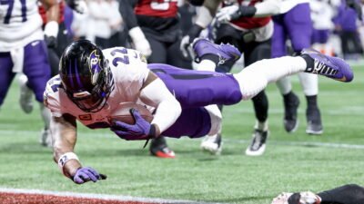 Sunday Night Football: Ravens come back to beat Falcons in OT, 30-23