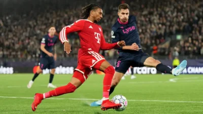 Bayern Munich consider internal fine for Michael Olise following costly Champions League dismissal